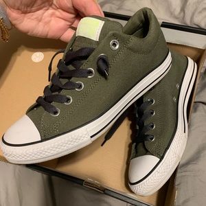 Converse. Low tops. Worn once.